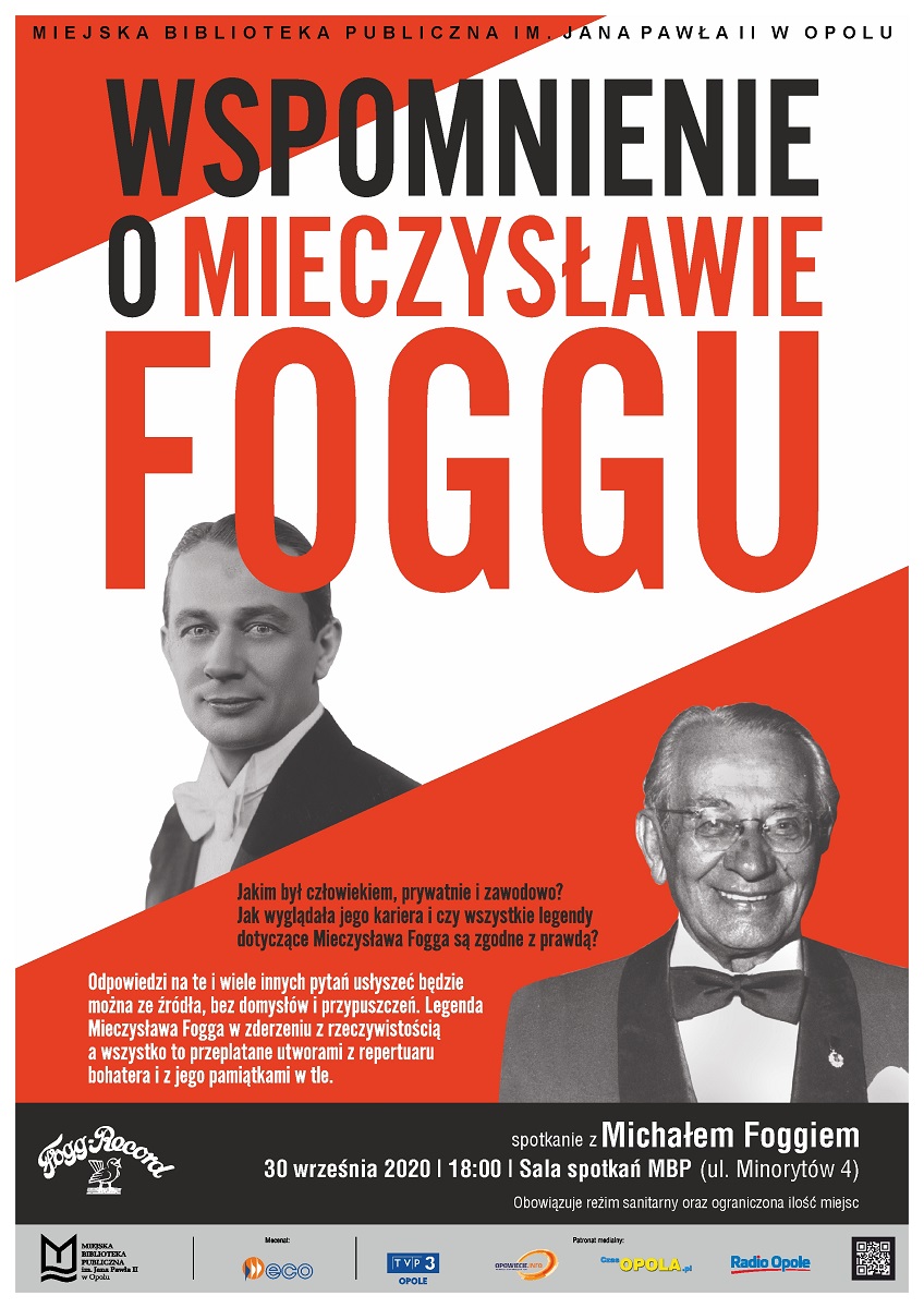 Wspomnienie o Mieczysławie Foggu – spotkanie z Michałem Foggiem