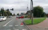 Zderzenie dwóch osobówek w Dąbrowie