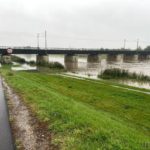 Rośnie poziom wody w Odrze w Opolu. Dochodzi do podtopień [zdjęcia]