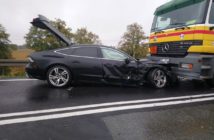 Wypadek w Dąbrowie pod Opolem. Zderzyły się trzy samochody