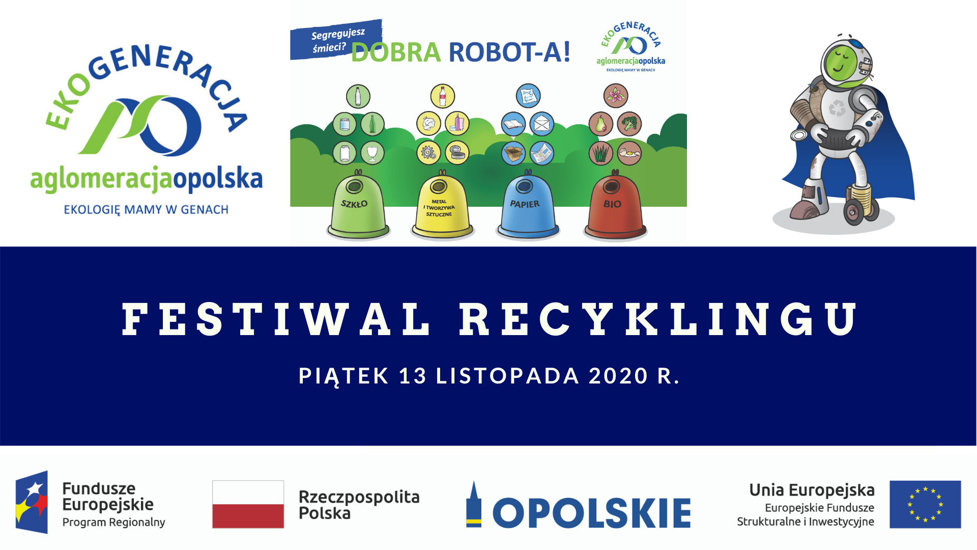 Festiwal recyklingu online &#8211; Stowarzyszenie Aglomeracja Opolska zaprasza
