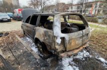 Opole. Na osiedlu Chabry palił się volkswagen