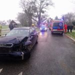 Dwa samochody zderzyły się w Dąbrowie