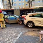 Opole. Jedna osoba została poszkodowana w zderzeniu dwóch volkswagenów