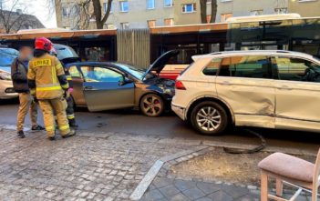 Opole. Jedna osoba została poszkodowana w zderzeniu dwóch volkswagenów
