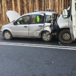 Cztery samochody zderzyły się na trasie Opole-Kluczbork