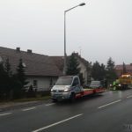 Opole. Kierowca seata wjechał w przydrożny płot