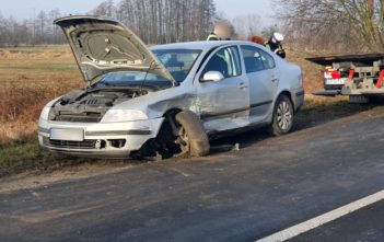 Cztery samochody zderzyły się w Starych Siołkowicach