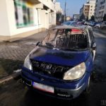 Opole. Na ulicy Chełmskiej palił się samochód