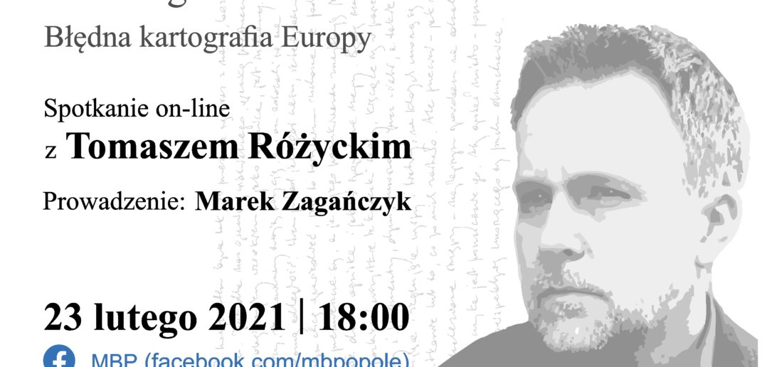 Spotkanie on-line z Tomaszem Różyckim