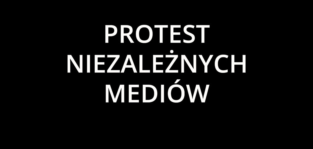 Opowiecie.info dołącza do protestu niezależnych mediów