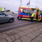 Dwa samochody zderzyły się na skrzyżowaniu ulic Oleskiej i Pużaka w Opolu. Jedna osoba ranna