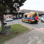 Potrącenie rowerzystki w centrum Opola