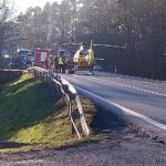 Wypadek na trasie Opole-Nysa. Na miejscu lądował helikopter LPR