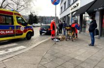 Opole. Piesza potrącona na placu Wolności