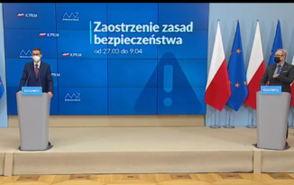 Nowe obostrzenia. Konferencja prasowa premiera i ministra zdrowia Nowe obostrzenia. Konferencja prasowa premiera i ministra zdrowia