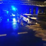 Taksówka zderzyła się z tirem w centrum Opola