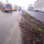 Dwa samochody zderzyły się na ul. Nysy Łużyckiej w Opolu