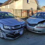 Zderzenie dwóch samochodów w Kępie koło Opola