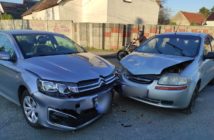 Zderzenie dwóch samochodów w Kępie koło Opola