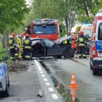 Passat zderzył się z bmw na DK45 Opole-Zawada