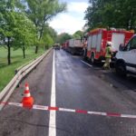 Passat zderzył się z bmw na DK 45 Opole-Zawada