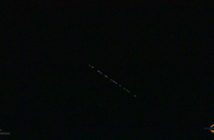 „Kosmiczny pociąg” nad Dobrzeniem Wielkim