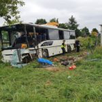 Wypadek autobusu z dziećmi w Jełowej. Są ranni