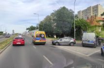 Rowerzysta wymusił pierwszeństwo, został ranny