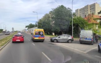 Rowerzysta wymusił pierwszeństwo, został ranny Rowerzysta wymusił pierwszeństwo, został ranny