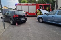 Golf i skoda zderzyły się w Boguszycach