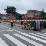 Zderzenie dwóch samochodów w Skorogoszczy na drodze krajowej 94