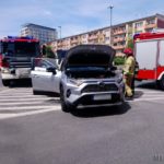 Zderzenie dwóch samochodów w centrum Opola