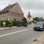 Zderzenie dwóch samochodów w Skorogoszczy na drodze krajowej 94