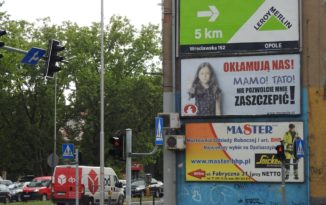 Atak antyszczepionkowców  w Opolu
