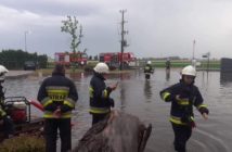 Interwencje straży pożarnej po burzach w regionie