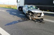 Zderzenie dwóch volkswagenów w Michałówku na trasie Opole-Niemodlin