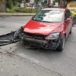 Zderzenie dwóch samochodów w Namysłowie