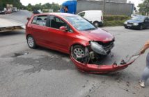 Zderzenie dwóch samochodów w Namysłowie