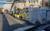 Zderzenie trzech aut na moście Piastowskim w Opolu