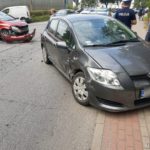 Zderzenie dwóch samochodów w Namysłowie