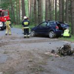 Groźny wypadek w Szydłowie. Trzy osoby zabrane do szpitala