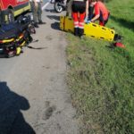 Wypadek motocyklisty na obwodnicy Opola