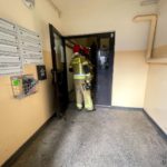 Pożar w windzie jednej z kamienic w Opolu