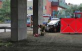 Mężczyzna wjechał oplem w filar wiaduktu na opolskim rondzie. Nie udało się go uratować