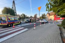 Wypadek na rondzie w Komprachicach. 36-latka wymusiła pierwszeństwo