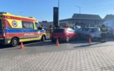 Zderzenie dwóch samochodów na ul. Wspólnej w Opolu