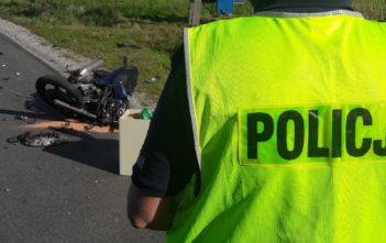 W wypadku w Jagiennej zginął policjant z Dobrzenia Wielkiego. Jechał na służbę