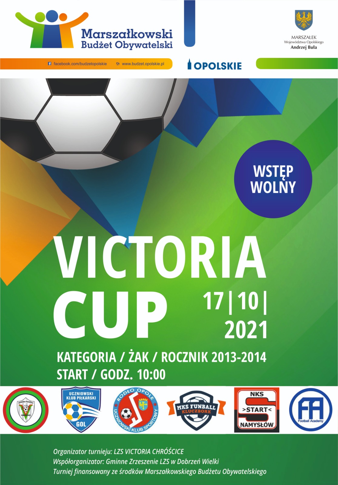 Victoria Cup 2021 już w najbliższy weekend w Chróścicach