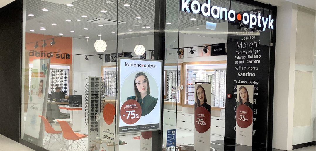 Promocja w Kodano Optyk, wszystkie oprawki okularowe -75%